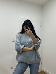 Mona Strickjacke Blau